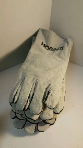 Hobart Heavy Duty Welding Gloves - 3 pairs