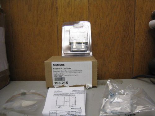 NEW SIEMENS PNEUMATIC ROOM THERMOSTAT 193-212 TH193HC FREE SHIPPING