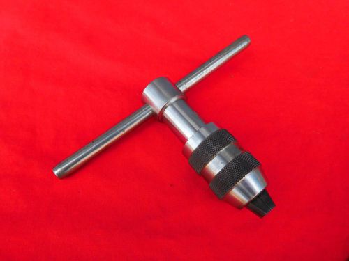 Starrett no. 93c t handle tap wrench, 3/16&#034; - 5/16&#034; tap capacity very good for sale