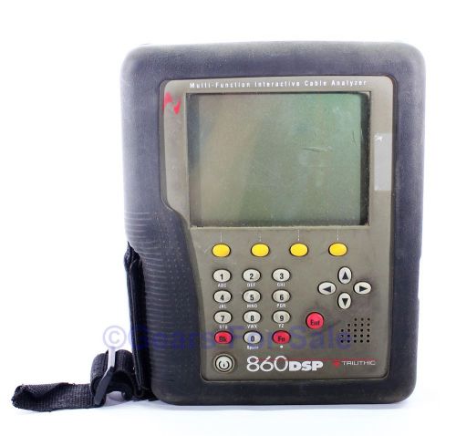 Trilithic 860DSPi Triple Play Cable Meter - QAM - DOCSIS 3.0    Warranty
