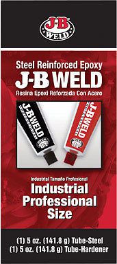 JB WELD INDUSTRO COLD WELD COMPOUND  2 - 5 OZ. TUBES