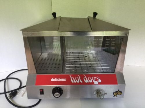 *nice* star 35ss counter top hot dog steamer for sale