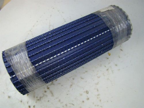 Conveyor belt 24.5&#034; x 10&#039; flat top acetal blue m2510 for sale