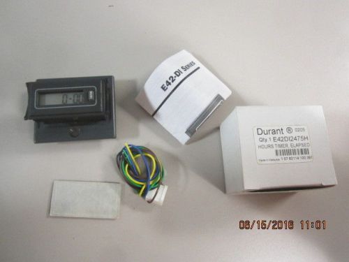 Durant E42DI2475H TIMER ELAPSED LCD HRS MIN HRS NEW IN BOX