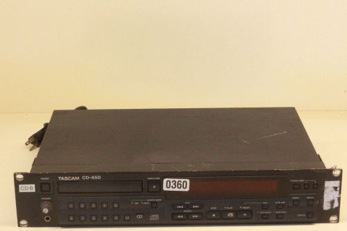 Tascam cd-450 compact disc player for sale