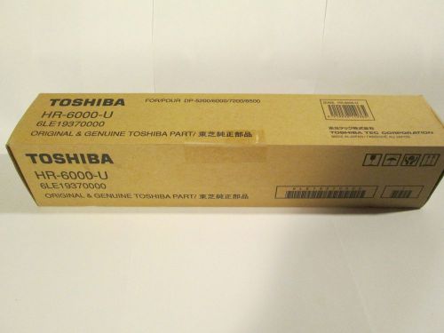 1 Genuine Toshiba HR-6000U HR6000U Fuser Roller &amp; 1 CW-6000 CW6000 Cleaning Web