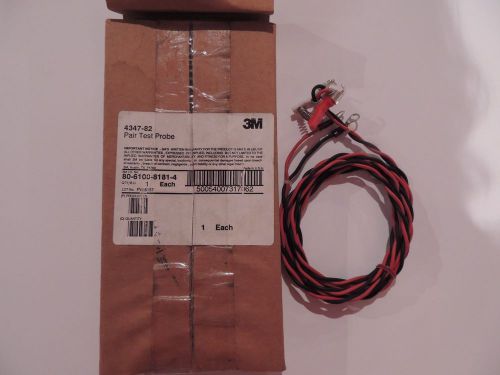 3m 4347 pair test probe clip 80-6100-8181-4 cable splicing cross box terminal for sale