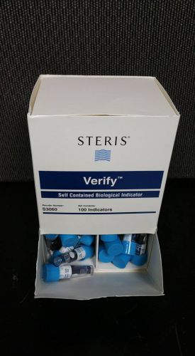 Steris Verify Self Contained Biological Indicator Model S3060 Box of 73