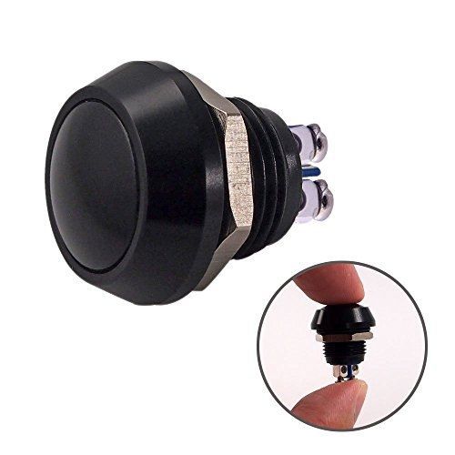 Momentary push button switch, urtone ur123, 1no spst dc 36v 2a aluminum alloy for sale