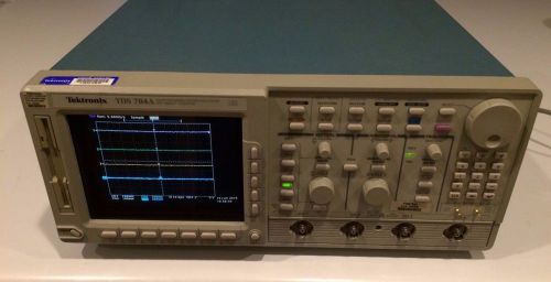 Tektronix TDS784A 1GHz 4GSa/s oscilloscope with options 13 1F 1M 2F.