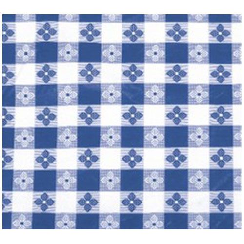 Winco TBCS-52B, 52x52-Inch Blue Square Table Cloth