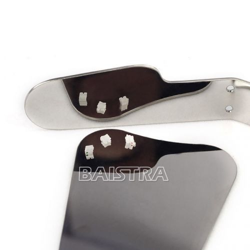2kits dental clinic orthodontic intra-oral side stainless steel mirrors for sale