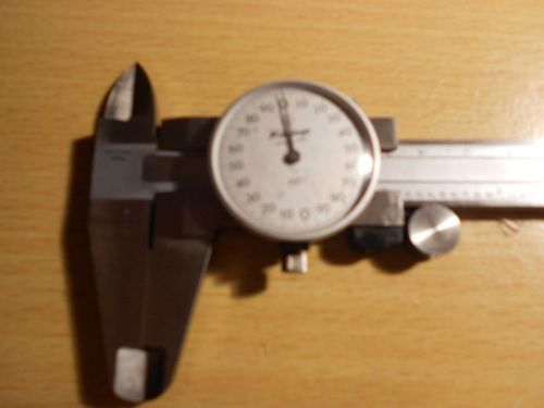MITUTOYO 6&#034; DIAL CALIPER .001 Inner &amp; Outer Measurements