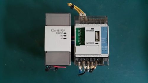 MITSUBISHI MELSEC PLC FX1S-10MT + FX0N-485ADT