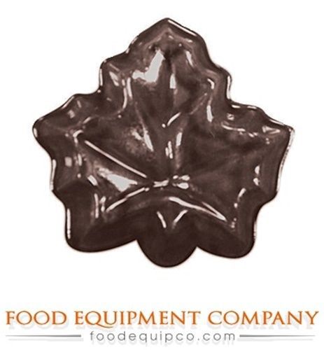 Paderno 47869-16 Chocolate Mold leaf 1-1/4&#034; dia. x 5/16&#034; H 14 per sheet