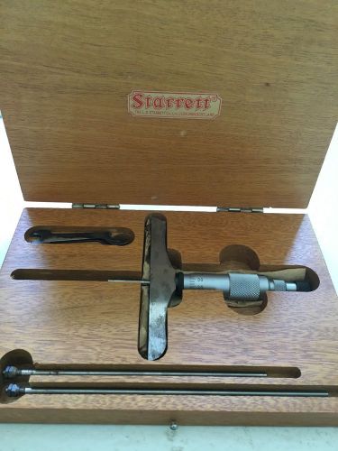 Starrett Depth Micrometer Set No. 440