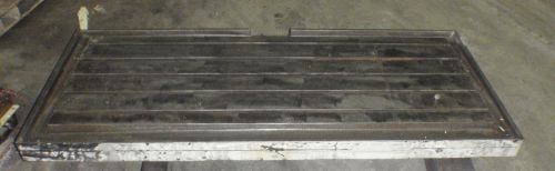 78&#034; x 32.5&#034; x 6&#034; steel welding t-slotted table cast iron layout plate  5 t-slots for sale