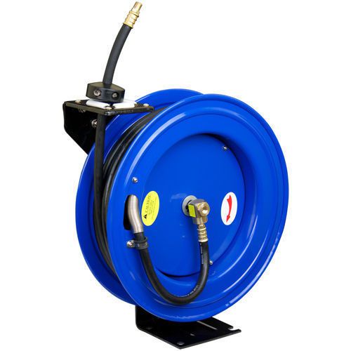 Cyclone pneumatic cp3688 3/8&#034; x 50&#039; 300 psi retractable air compressor hose reel for sale
