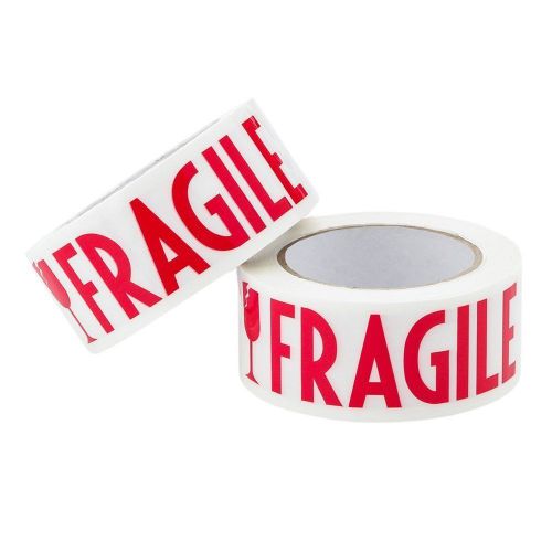 FRAGILE TAPE [Width 2&#039; Length 110 yards] (2 Rolls)  Free SH from Japan
