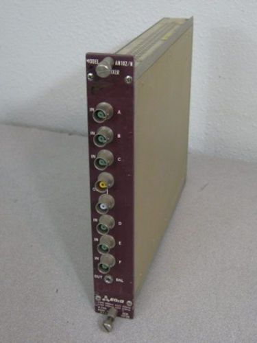 EG&amp;G AN102/N D.C. Mixer NIM Module