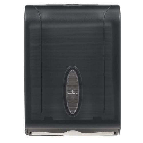 New georgia pacific smoke c-fold multifold paper towel dispenser free 2 day ship for sale