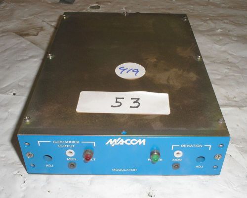 MA-COM MICROWAVE ASSOCIATES MODULATOR