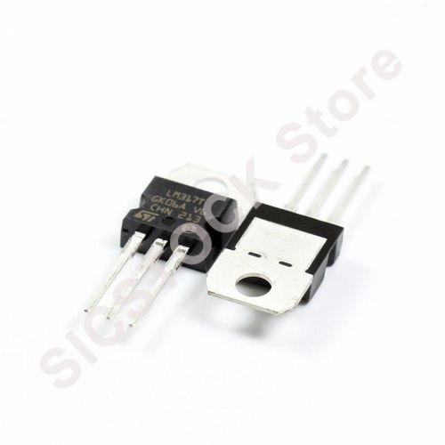 (5PCS) LM317T IC REG LDO J 1.5A TO-220 317 LM317