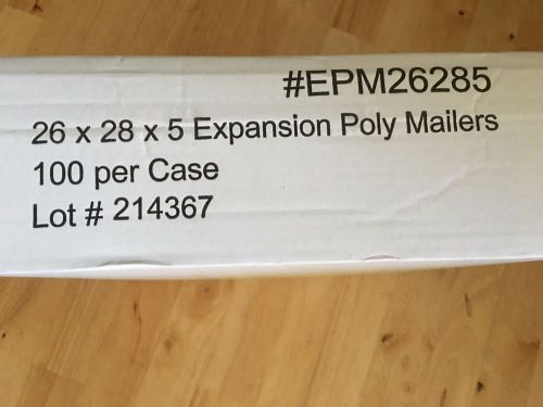 Expansion Poly Mailers 26 x 28 x 5