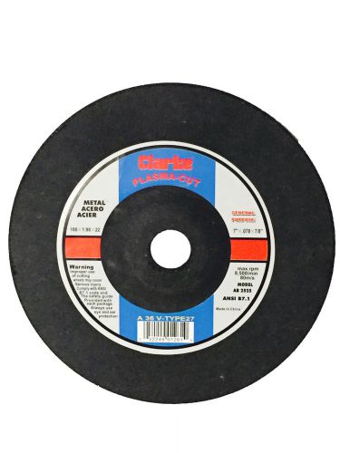 25- Clarke 7&#034; (1800MM) Thin Metal Cut Off Wheel  #AB2525 (7x.078x7/8&#034; disc size)