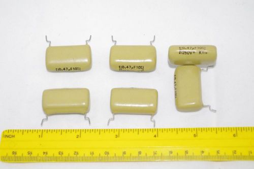 Philips KT 0.47uF 470nF 250V Polyester Capacitors Mullard Mustard Marshall 8pcs