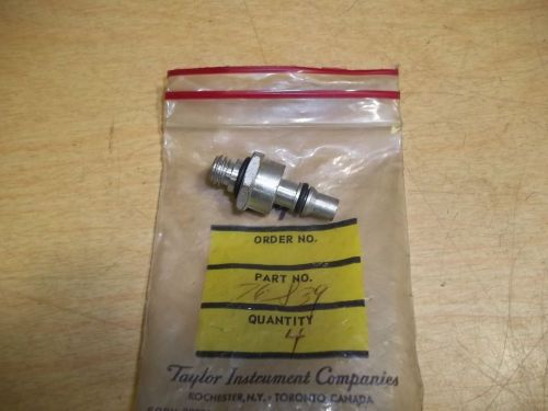 NEW Taylor Instrument Company NOS Plug Fitting 76S39 *FREE SHIPPING*