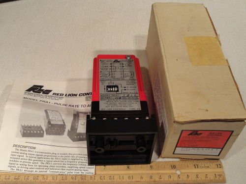 Red Lion Controls PRA1-1011 Relay Frequency Converter Relay 115V NEW IN BOX