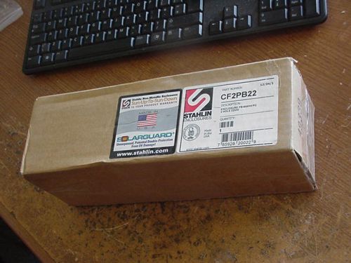 New stahlin cf2pb22 solarguard 6x4x4&#034; 22mm 2-hole enclosure uv protected unit for sale