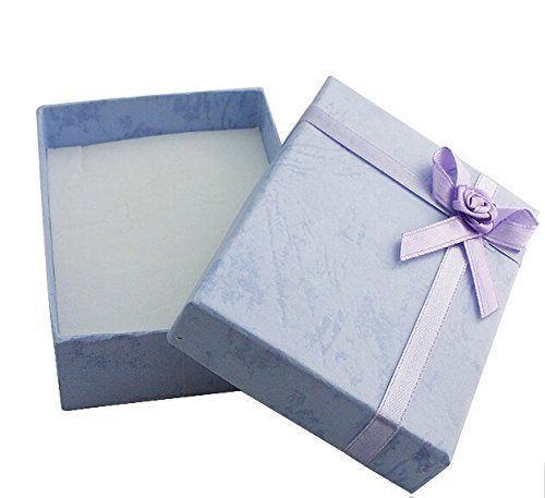 Domire 2 Pcs Elegant Luxury Rectangle Jewellery Gift Boxes For Bracelets Pendant