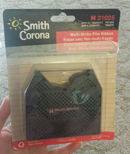SMITH CORONA Multi Strike Film Ribbon BLACK Part # H21025 H21656 H63420