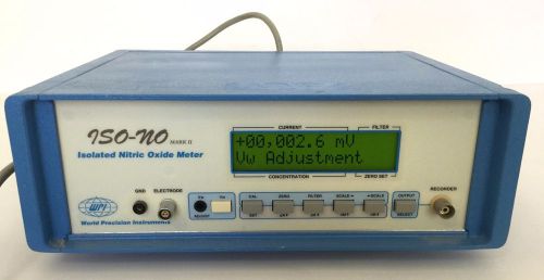 Isolated nitric oxide meter iso-no mark ii nomk2 wpi world precision instruments for sale