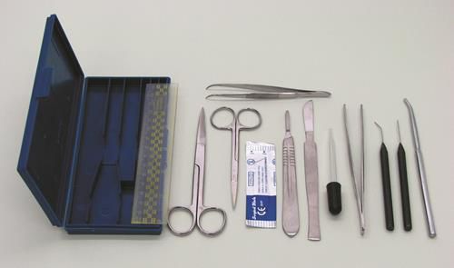SEOH Dissecting Kit Biology in Hard Case