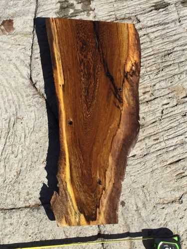 Pheasant Wood From Hawaii Live Edge Reclaimed Slab 24&#034;x7-10&#034;x1&#034;