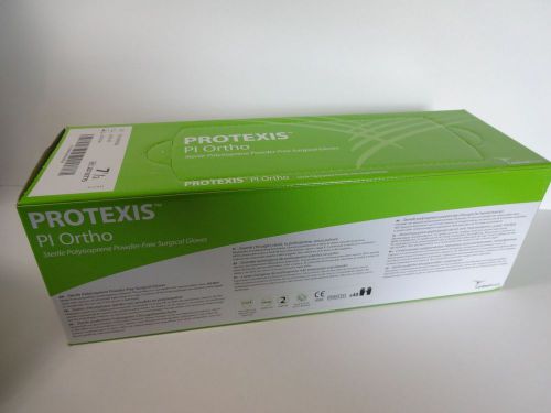 PROTEXIS PI ORTHO Polyisoprene Powder Free Latex Free Gloves 7.5 BOX OF 40