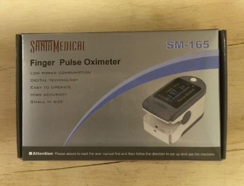 Santamedical Generation 2 SM-165 Fingertip Pulse Oximeter Oximetry Blood....