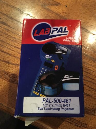 Brady lab pal label printer cartridge pal-500-461 1/2&#034; b461 self laminating poly for sale