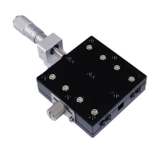 60mm X Axis Trimming measure displacement platform CNC Cross rail manual stage
