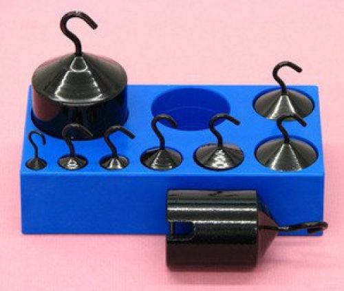 SEOH Hooked Weight Set of 9 For Laboratory Balance