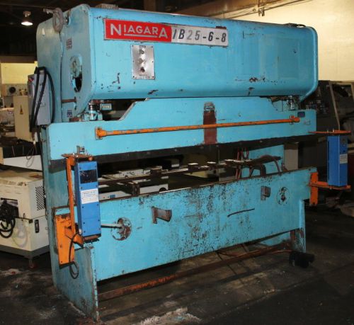 25 ton 96&#034; bed niagara ib25-6-8 press brake for sale