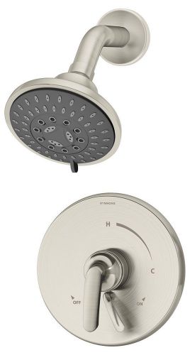 Symmons S-5501-STN-TRM Elm 1- Handle Shower Faucet Trim, Satin Nickel
