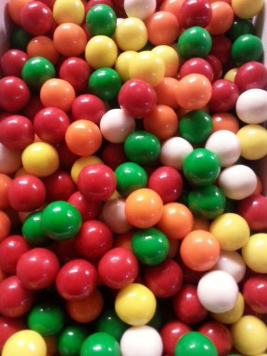 250 GUMBALLS GUM BALL REFILL HALF INCH SIZE  POLISHED &amp; SHINY LIMITED TIME SALE