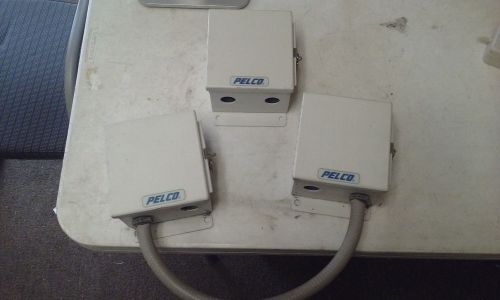 3 Pelco WCS1-4 Environmental Power Supply /used / untested / received as-is