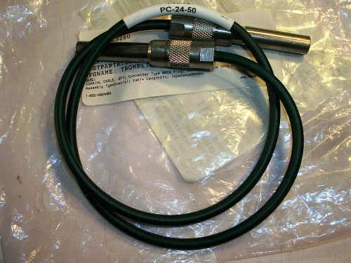 TROMPETER PC24-50  RCA PATCH CORD 50 OHM 24    NEW