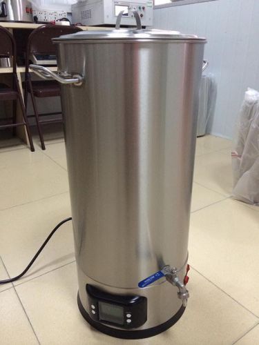 BrewKing 35L/10 Gallon Electric Mash Tun Filter Home Brew Valve, Digital Temp