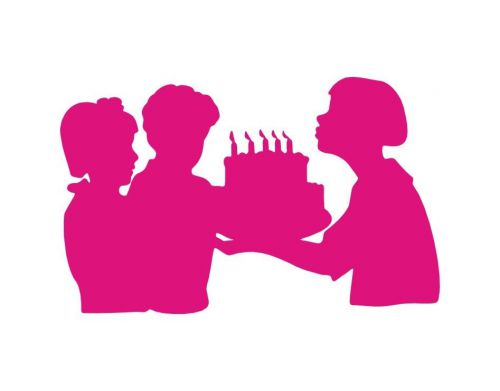 Birthday Celebration Car Window Truck/Van Tempo Sticker Vinyl Decals-1832